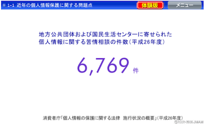 最新事例で学ぶ個人情報保護対応コース 2016年版