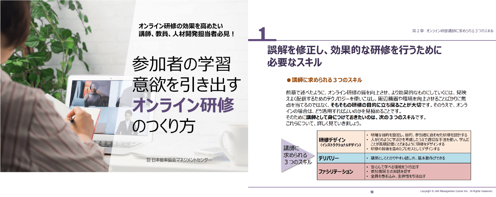 ホワイトペーパー「参加者の学習意欲を引き出すオンライン研修のつくり方
       （全21ページ）」イメージ画像
