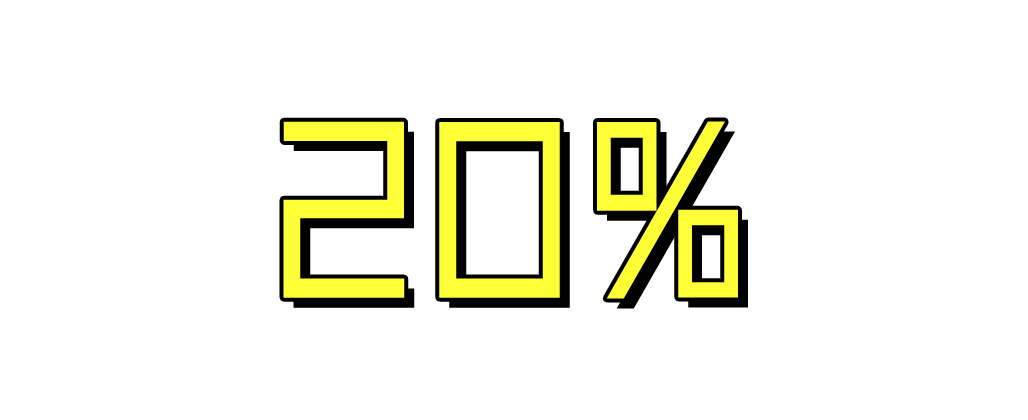 20%