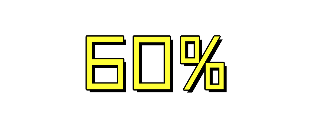 60%