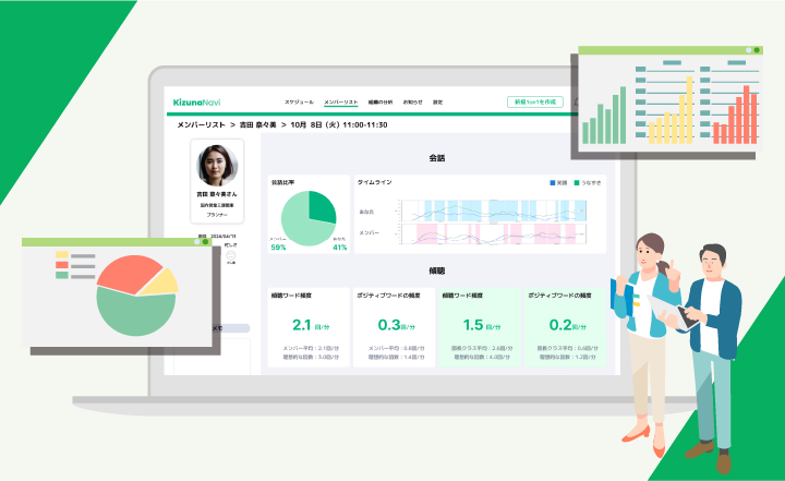 1on1実践支援ツール AI解析で対話の質を変える