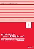 qes エクセル実践道場コース-1