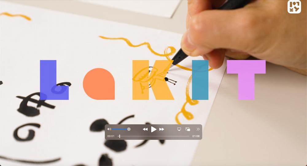 VMB レッスン２　筆ペンでかく、暮らしの中のゆる文字
