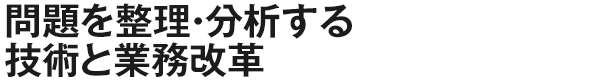 問題を整理・分析する技術と業務改革（Webシャッフルテストタイプ）