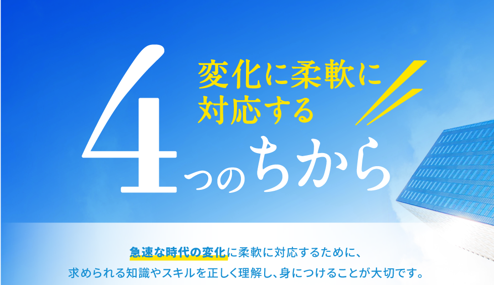 不確実性に対処する4つのちから