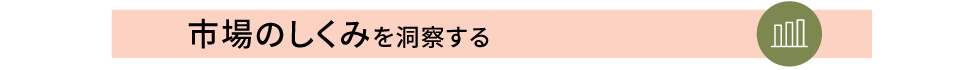 市場のしくみを洞察する