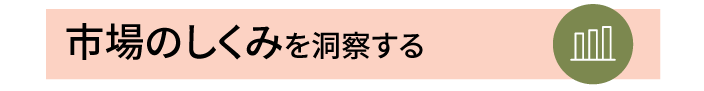 市場のしくみを洞察する